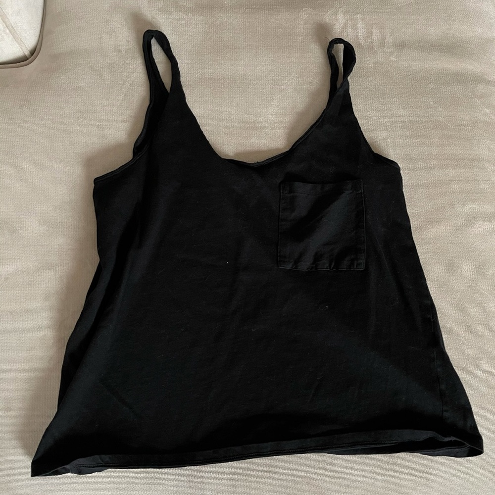 Zara Cropped Tank with pocket